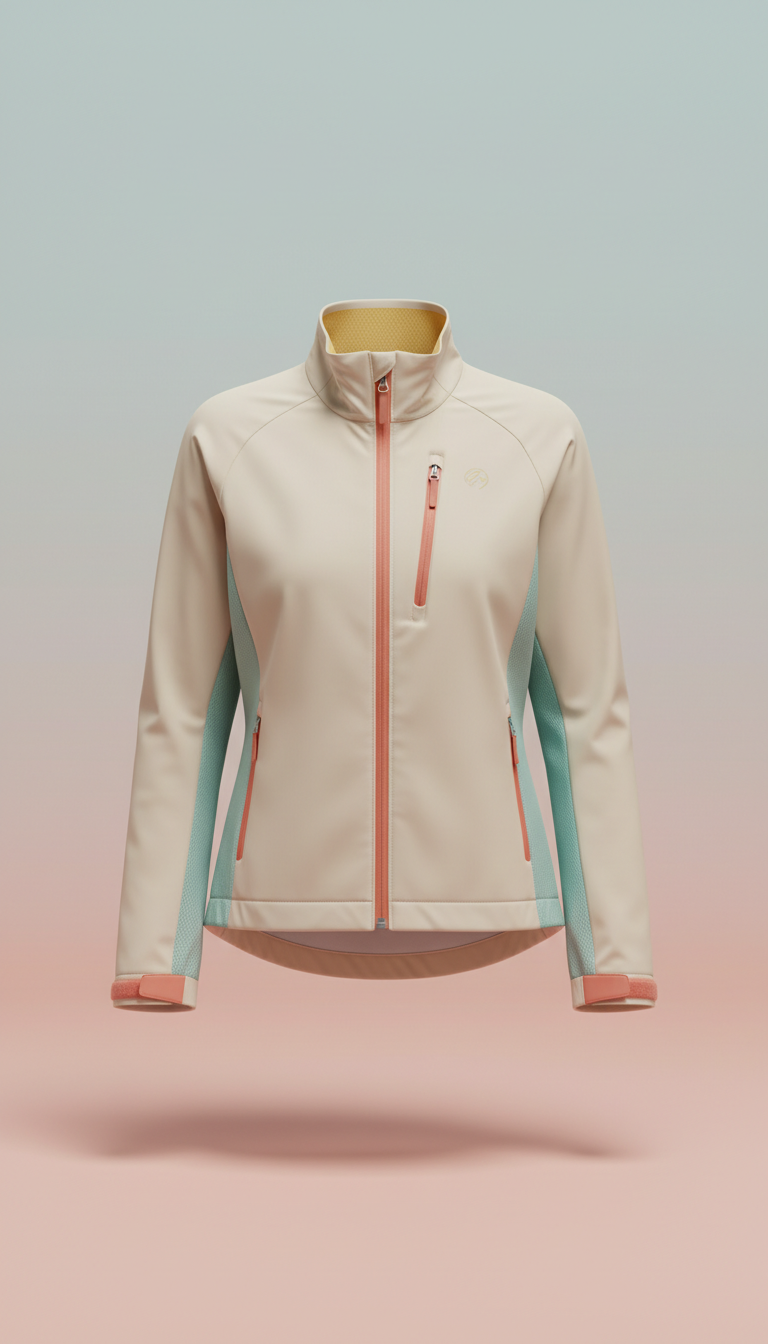 Lightweight Zip Jacket For Layering