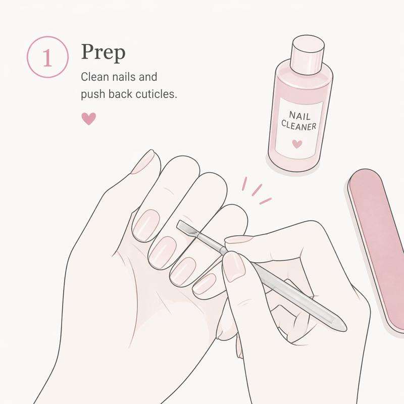Prep your nails